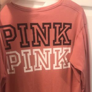 pink sweatshirt